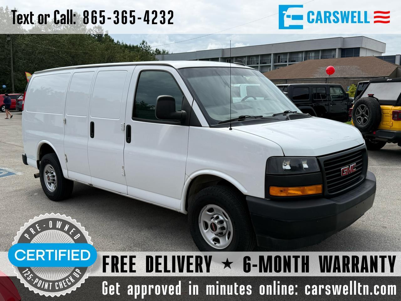 2022 GMC Savana Cargo Van Van RWD 2500 135"