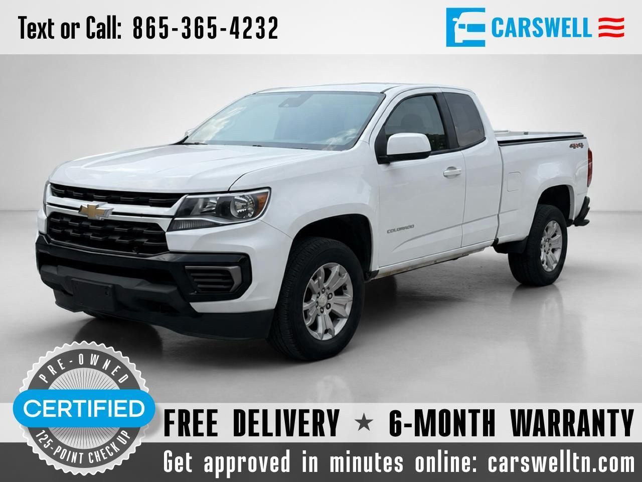 2022 Chevrolet Colorado 4WD Ext Cab 128" LT