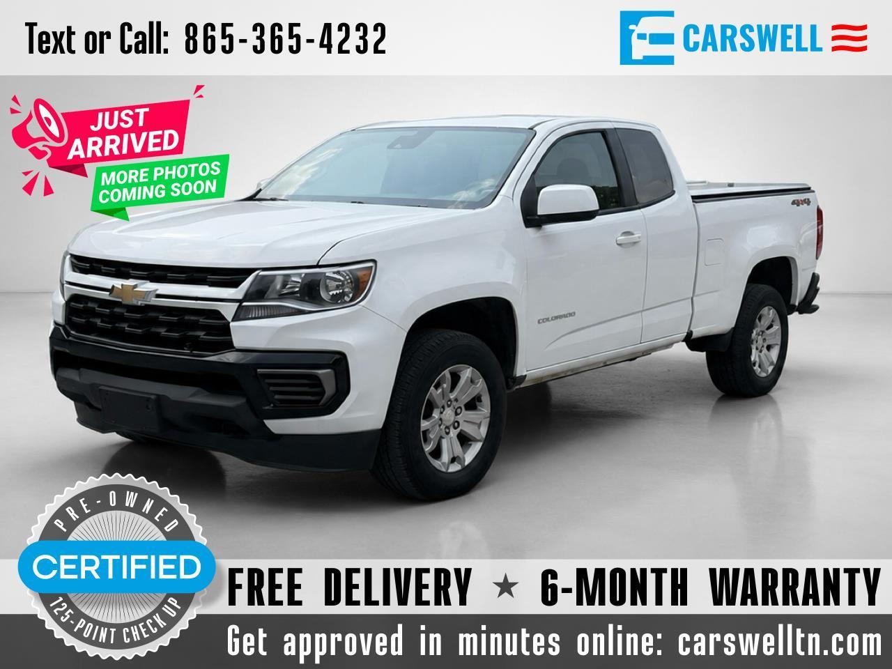 2022 Chevrolet Colorado 4WD Ext Cab 128" LT