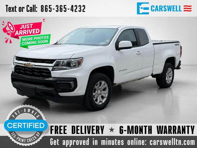 White 2022 Chevrolet Colorado Pickup Truck Four-Wheel Drive 6-Speed Automatic