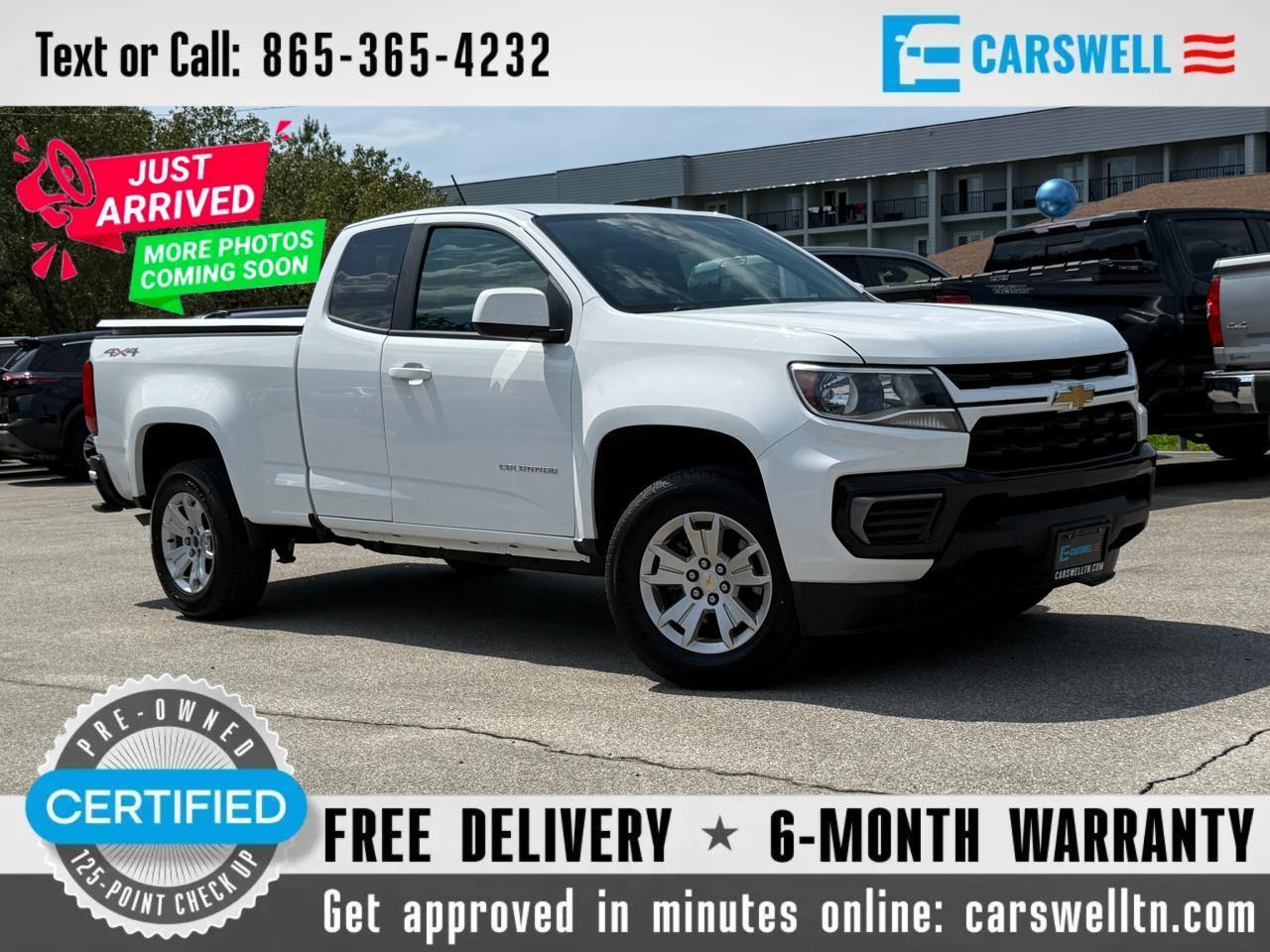 2022 Chevrolet Colorado 4WD Ext Cab 128" LT