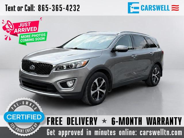 Silver 2018 Kia Sorento SUV / Crossover Front-Wheel Drive 6-Speed Automatic