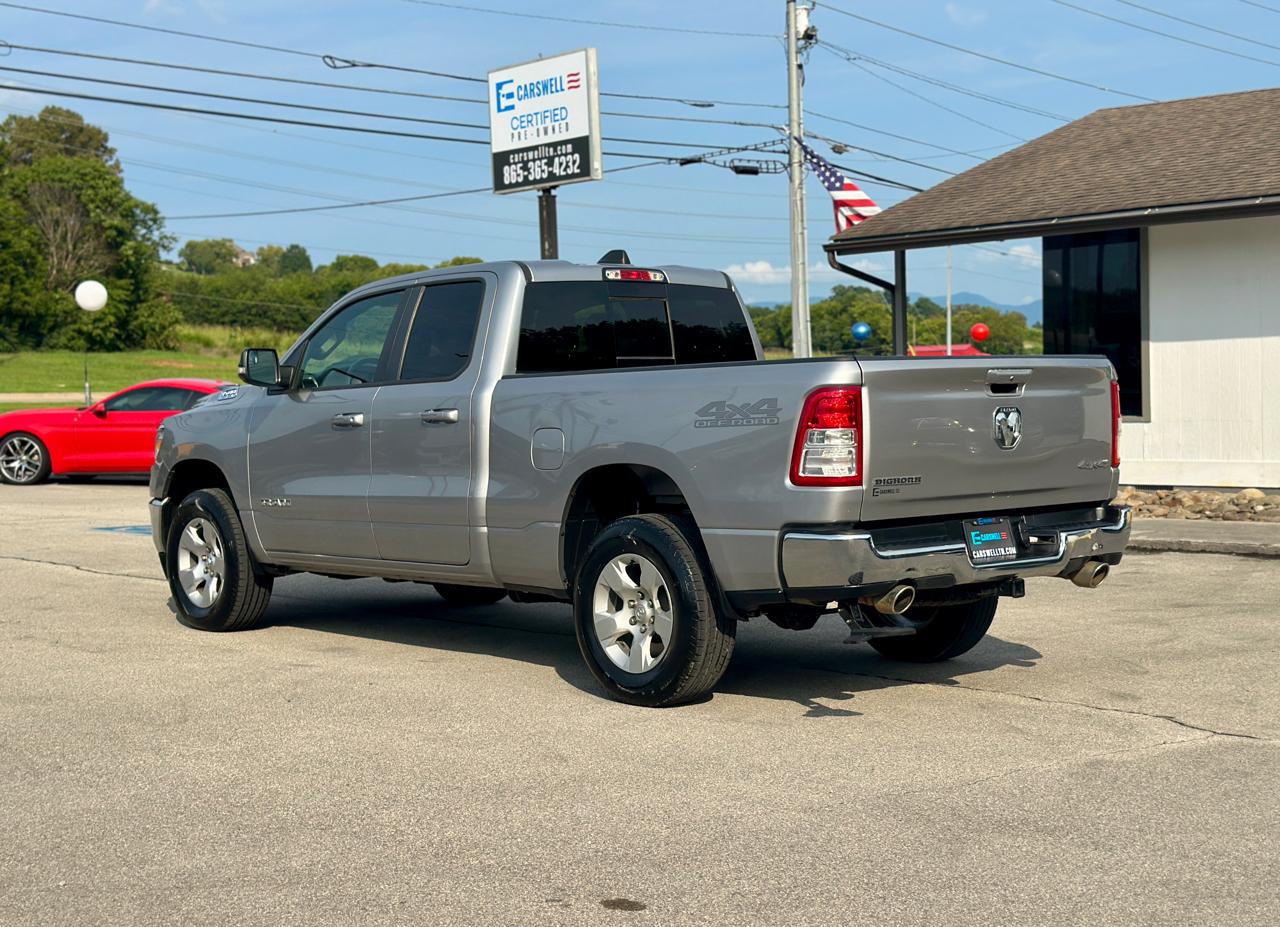 RAM 1500 Big Horn 4x4 Quad Cab 6'4" Box 2022