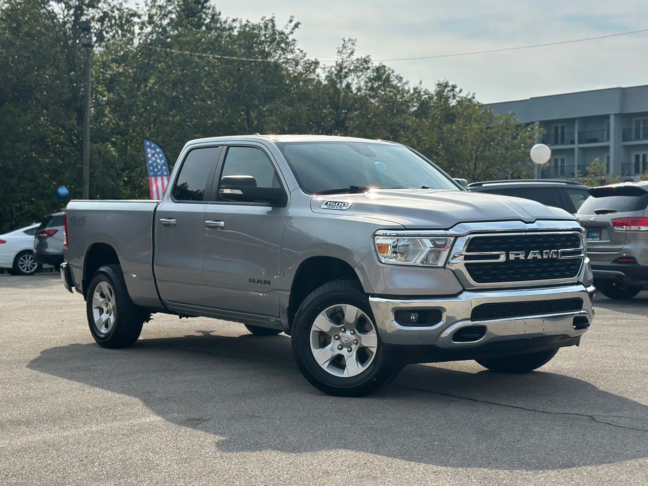 2022 RAM 1500 Big Horn 4x4 Quad Cab 6'4" Box