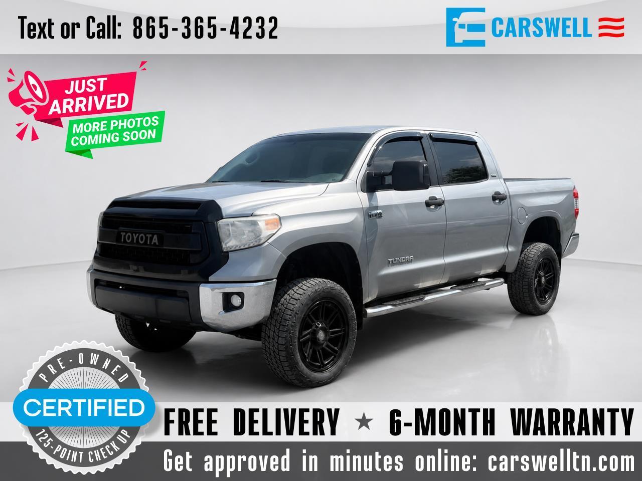 2016 Toyota Tundra 4WD Truck 4WD Truck CrewMax 5.7L FFV V8 6-Spd AT SR5