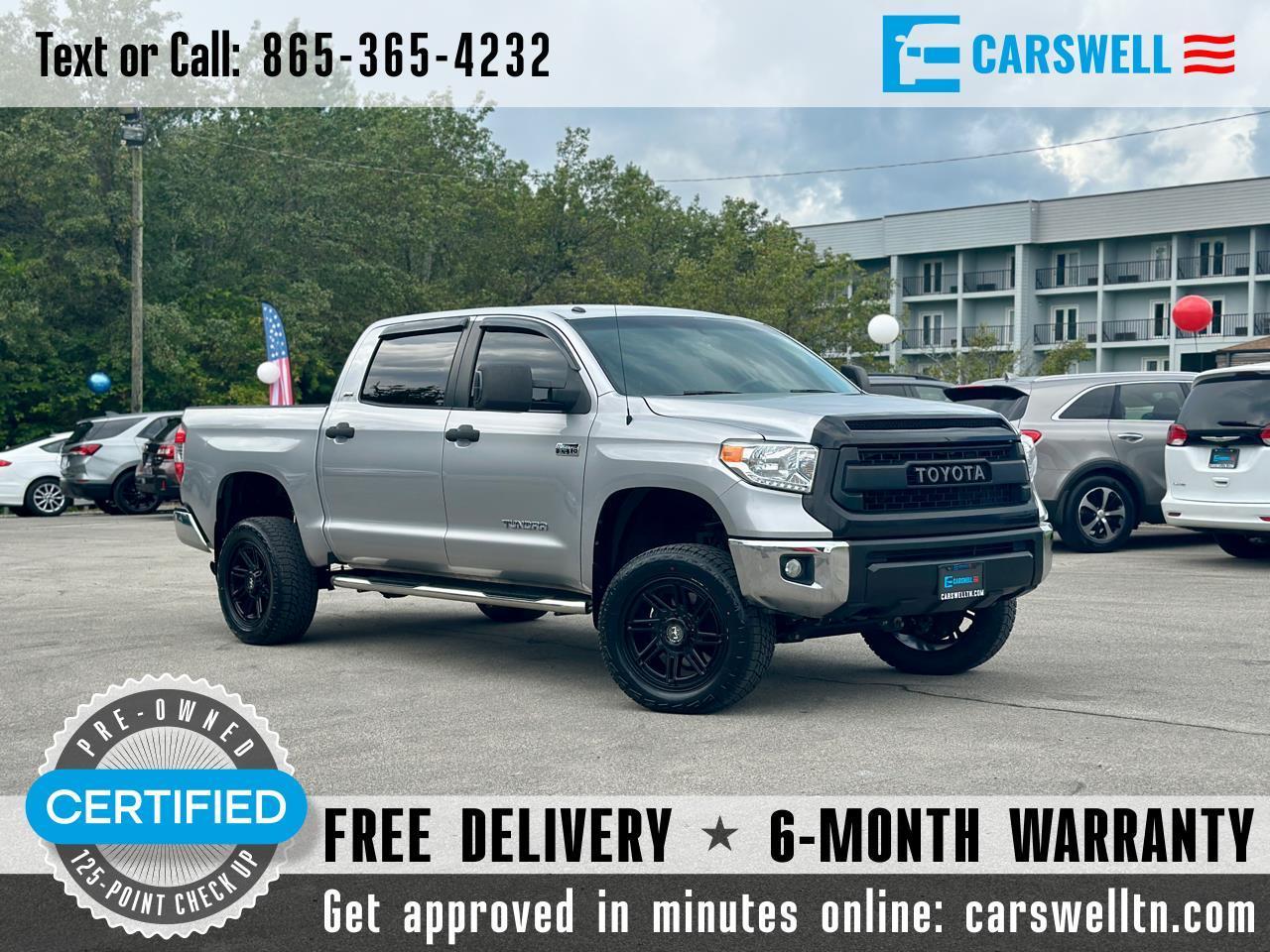 2016 Toyota Tundra 4WD Truck 4WD Truck CrewMax 5.7L FFV V8 6-Spd AT SR5