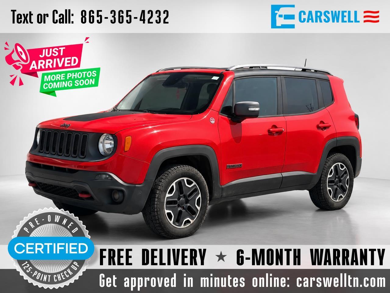 2015 Jeep Renegade Trailhawk 4WD