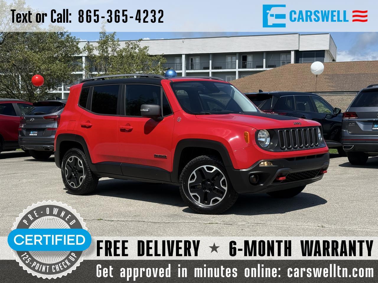 2015 Jeep Renegade Trailhawk 4WD