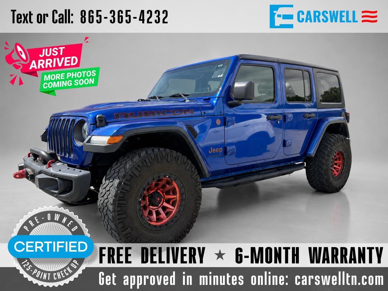 2018 Jeep Wrangler Unlimited Unlimited Rubicon