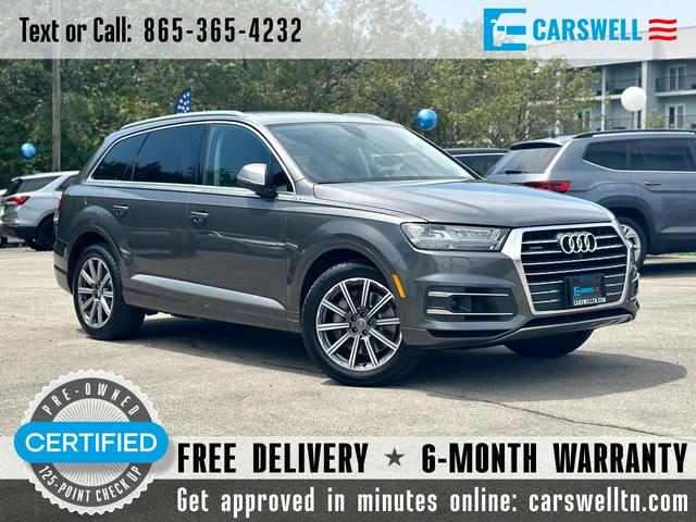 Gray 2018 Audi Q7 SUV / Crossover 8-Speed Automatic