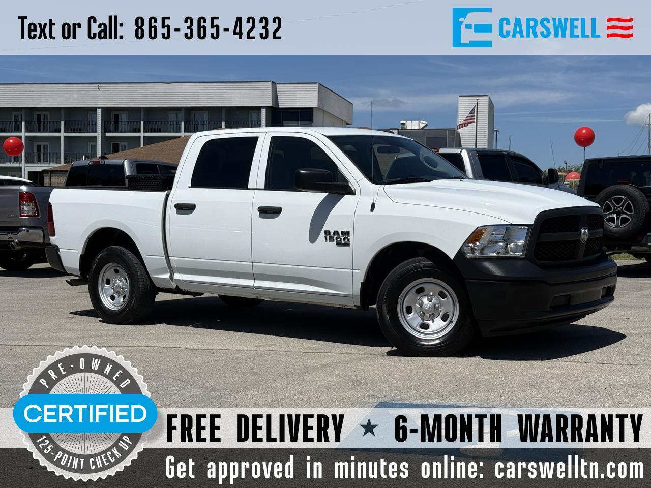 2023 RAM 1500 Classic Tradesman 4x2 Crew Cab 5'7" Box