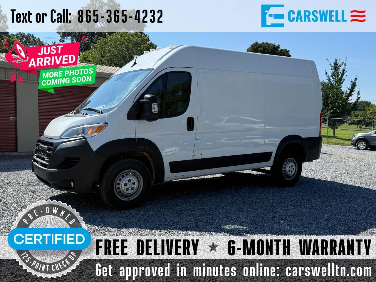 2024 RAM ProMaster Cargo Van Tradesman 2500 High Roof 136" WB w/Pass Seat