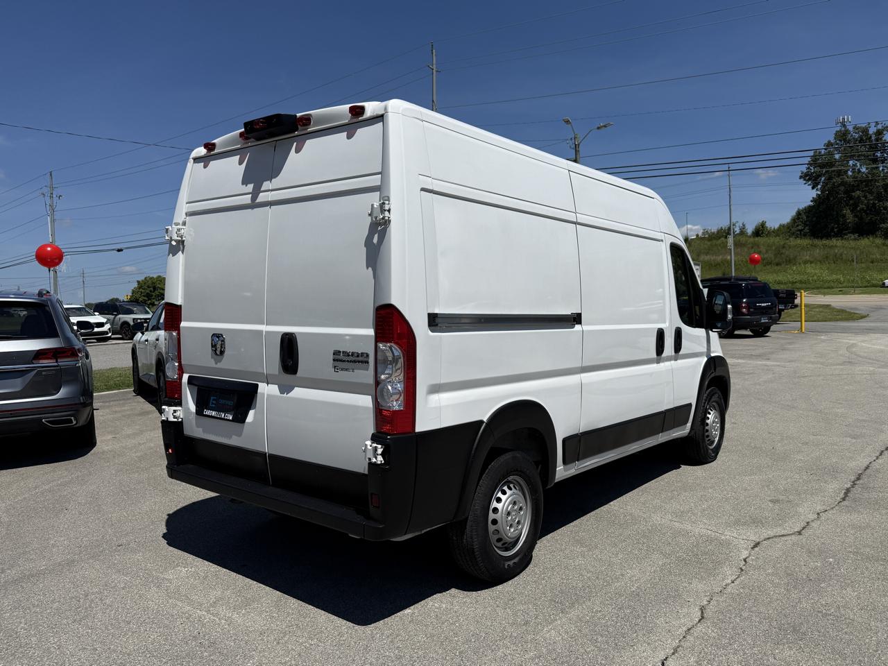 RAM ProMaster Cargo Van Tradesman 2500 High Roof 136" WB w/Pass Seat 2024