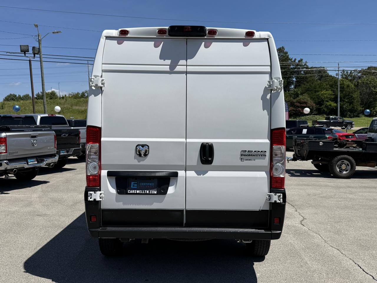 RAM ProMaster Cargo Van Tradesman 2500 High Roof 136" WB w/Pass Seat 2024