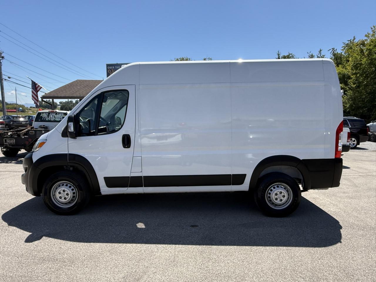 RAM ProMaster Cargo Van Tradesman 2500 High Roof 136" WB w/Pass Seat 2024