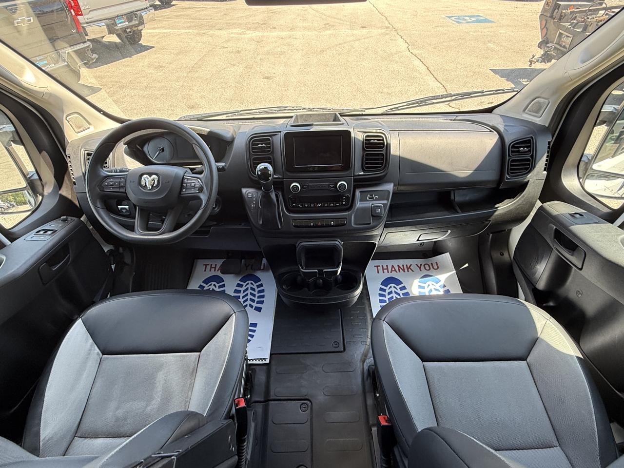RAM ProMaster Cargo Van Tradesman 2500 High Roof 136" WB w/Pass Seat 2024