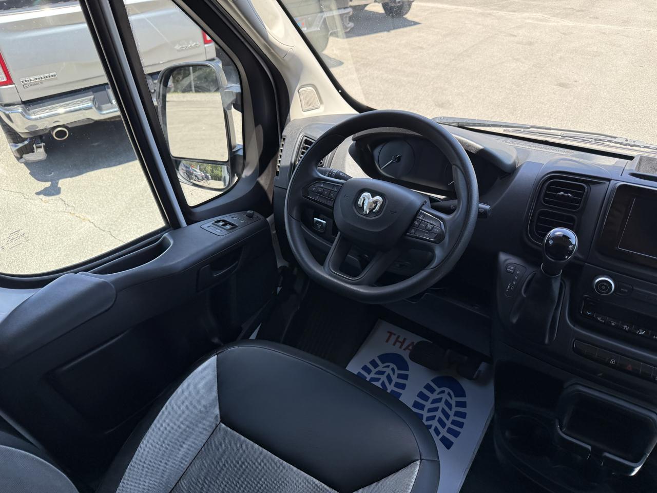 RAM ProMaster Cargo Van Tradesman 2500 High Roof 136" WB w/Pass Seat 2024