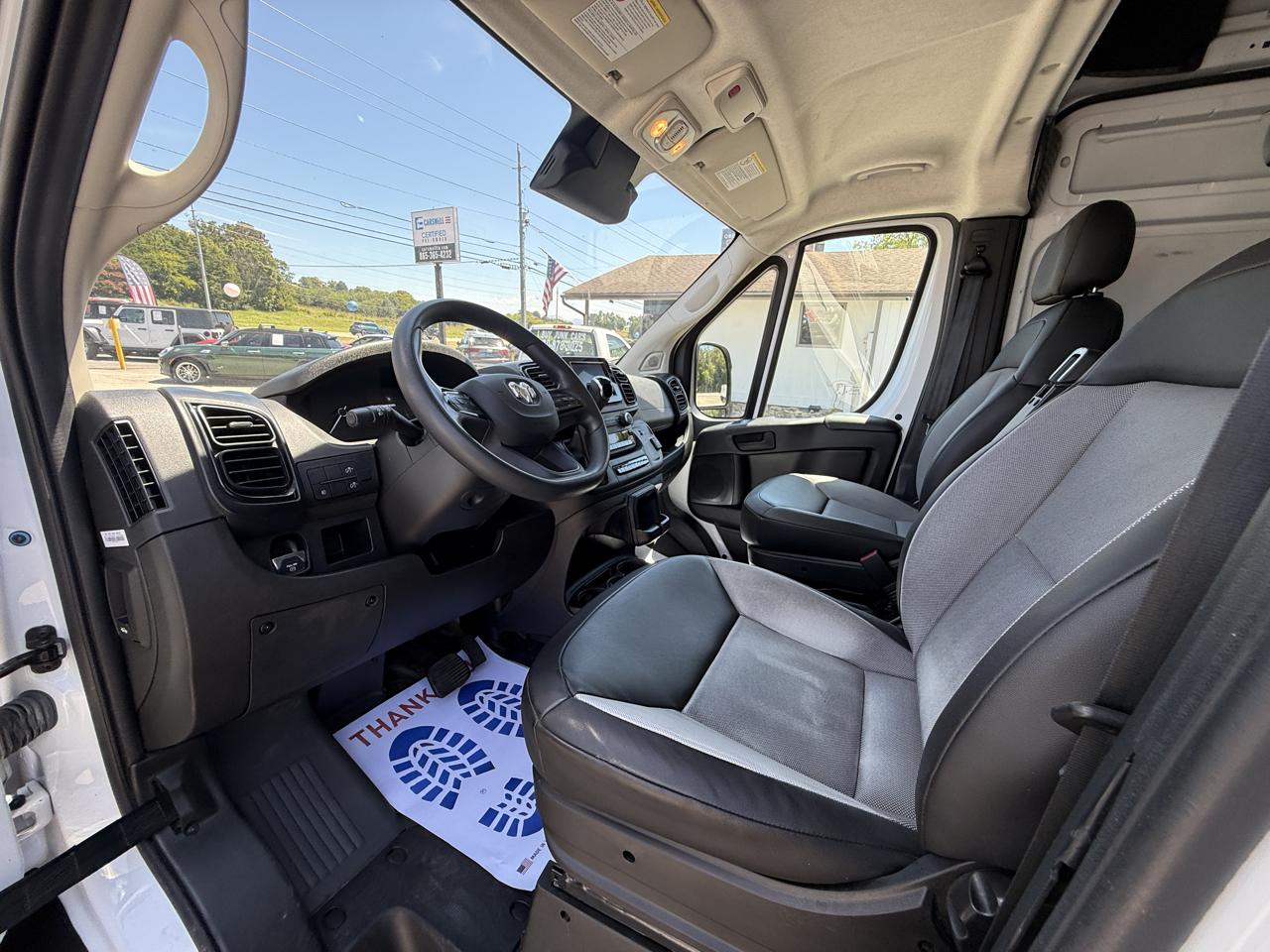 RAM ProMaster Cargo Van Tradesman 2500 High Roof 136" WB w/Pass Seat 2024