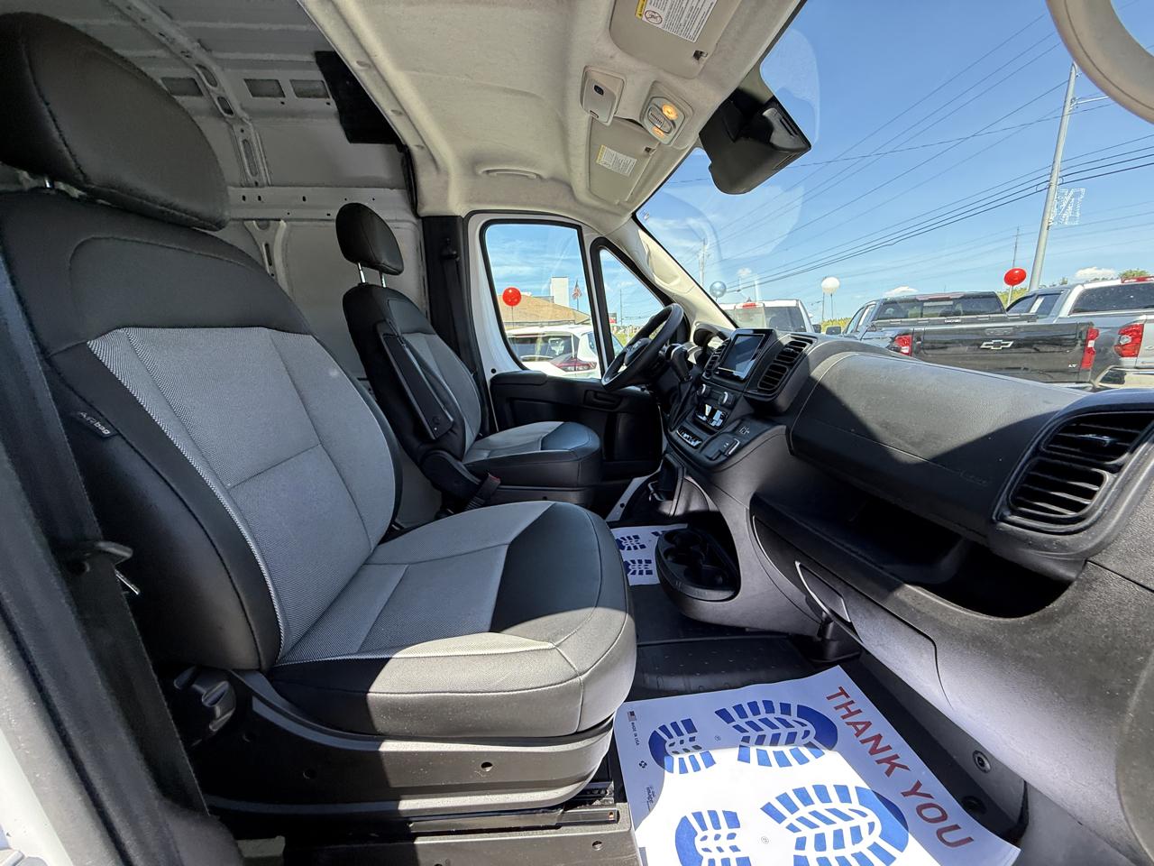 RAM ProMaster Cargo Van Tradesman 2500 High Roof 136" WB w/Pass Seat 2024
