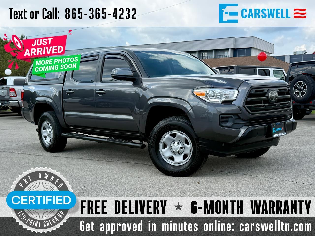 2018 Toyota Tacoma SR Double Cab 5' Bed I4 4x2 AT (Natl)
