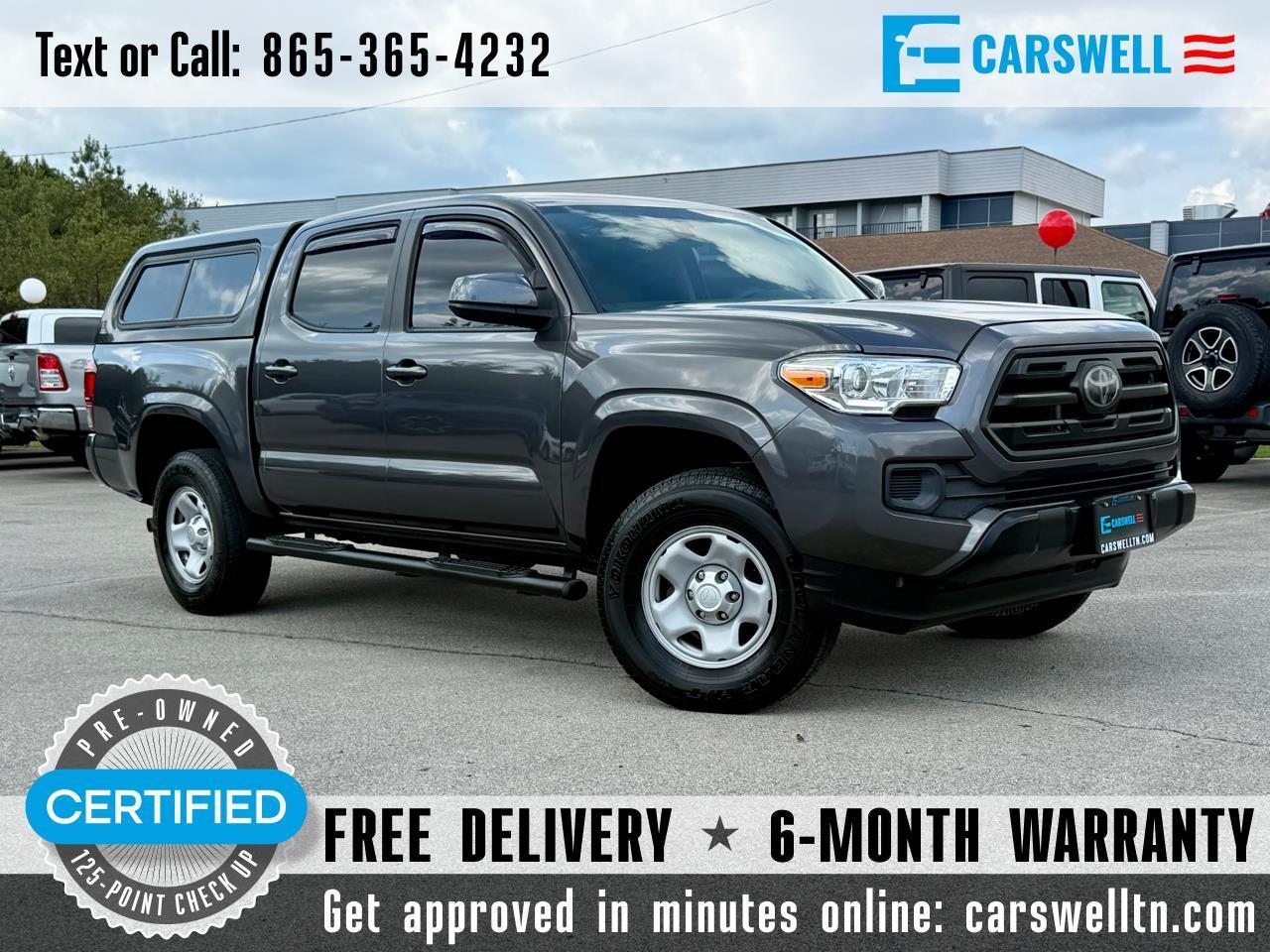 2018 Toyota Tacoma SR Double Cab 5' Bed I4 4x2 AT (Natl)