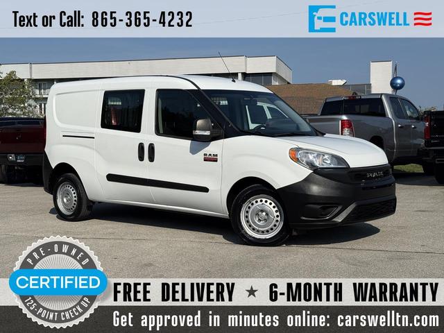 White 2020 RAM ProMaster City Van Front-Wheel Drive 9-Speed Automatic