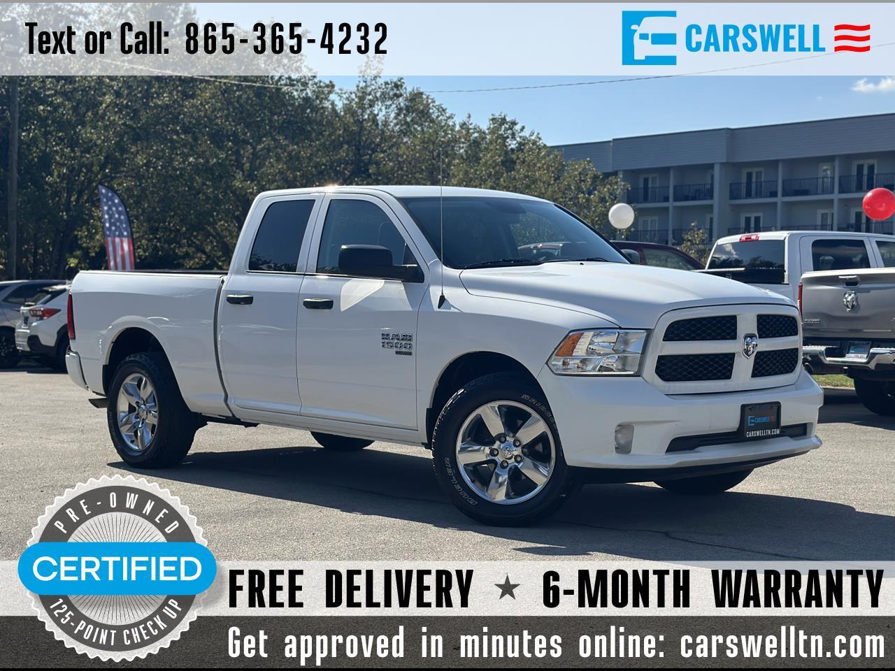 RAM 1500 Classic Express 4x4 Quad Cab 6'4" Box 2019