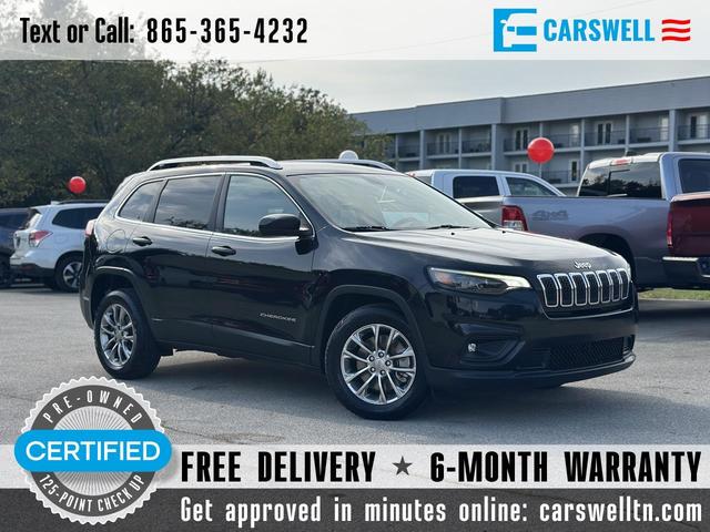 Black 2019 Jeep Cherokee SUV / Crossover Front-Wheel Drive 9-Speed Automatic
