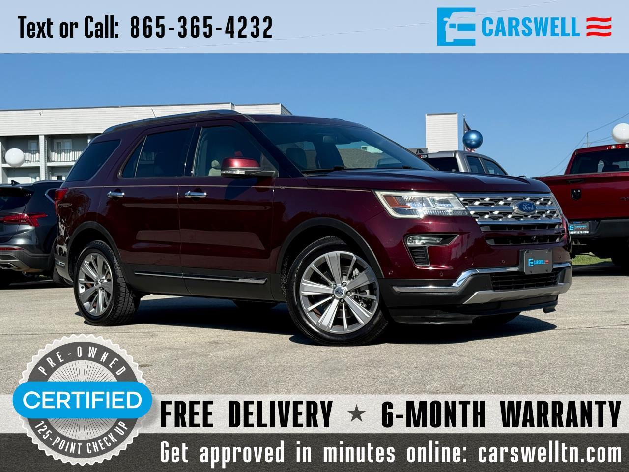 2018 Ford Explorer Limited 4WD