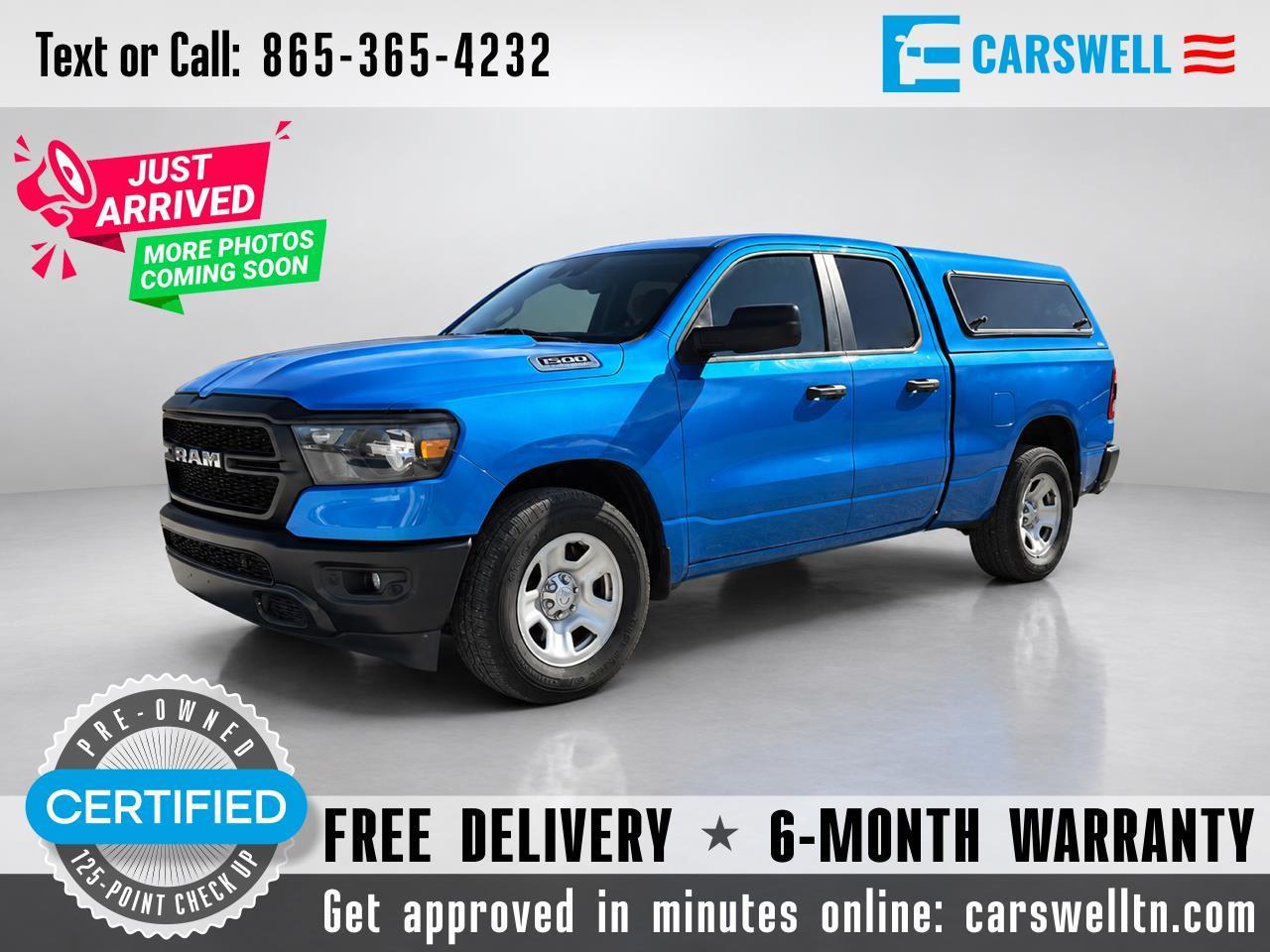 2023 RAM 1500 Tradesman 4x4 Quad Cab 6'4" Box