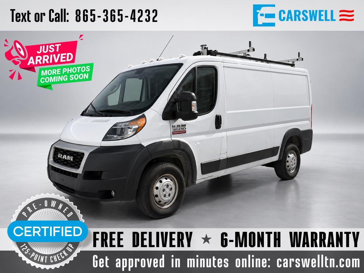 2021 RAM ProMaster Cargo Van 3500 Low Roof 136" WB