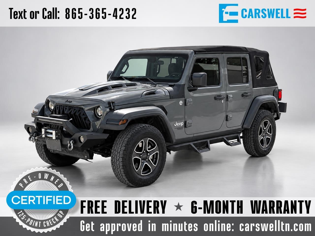2018 Jeep Wrangler Unlimited Unlimited Sport S