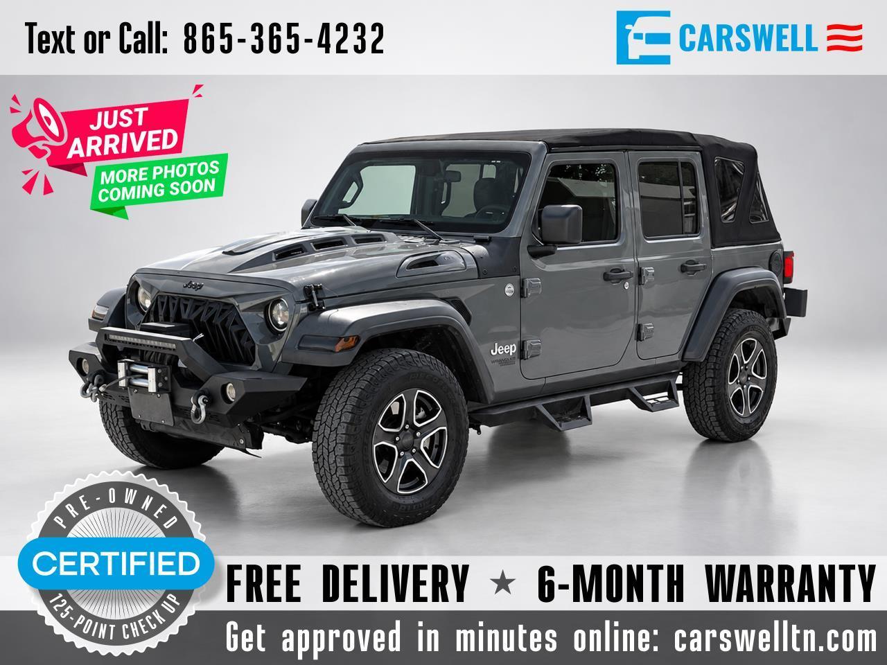2018 Jeep Wrangler Unlimited Unlimited Sport S