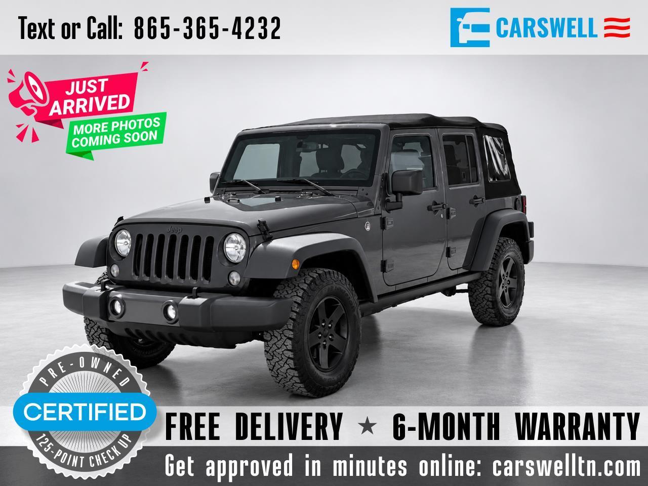 2017 Jeep Wrangler Unlimited