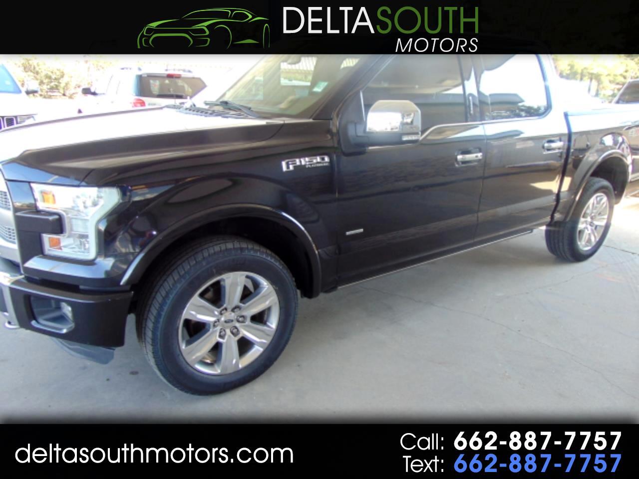 Used 2015 Ford F 150 Platinum 4wd Supercrew 5 5 Box In
