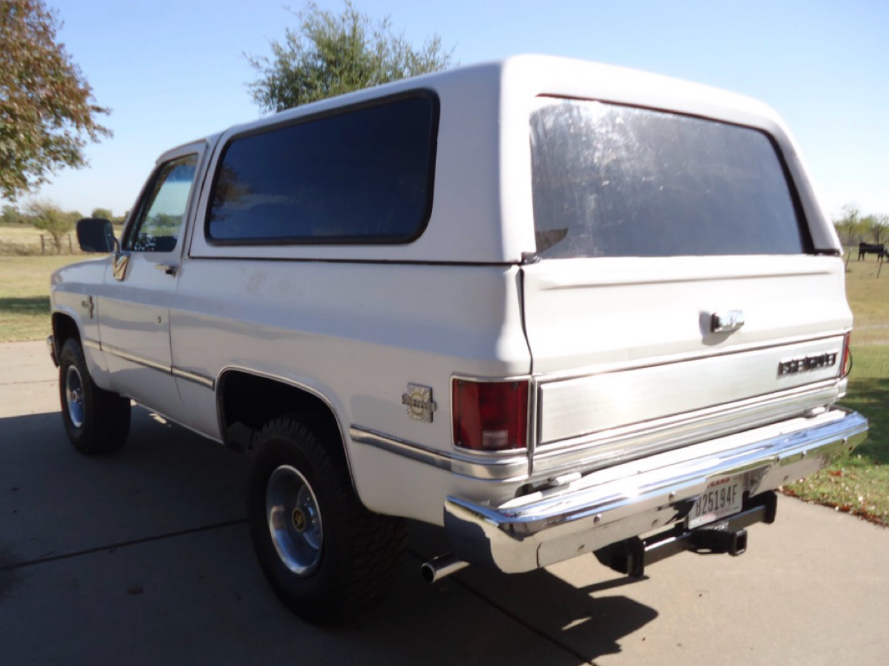 Chevrolet V10 Blazer 4WD 1987