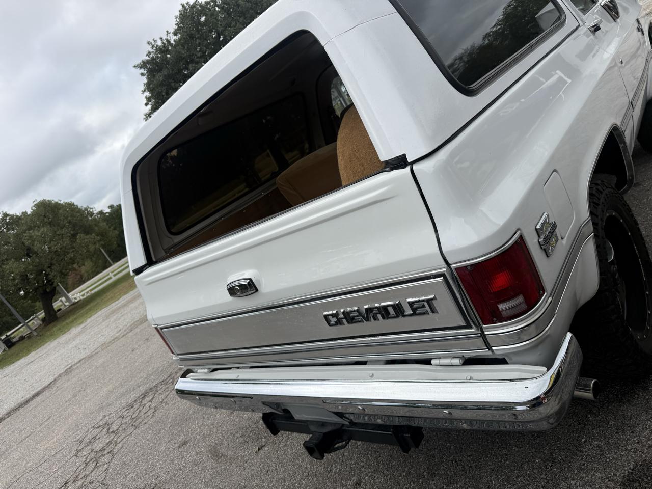 Chevrolet V10 Blazer 4WD 1987