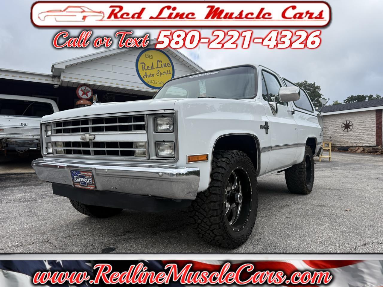 1987 Chevrolet V10 Blazer 4WD