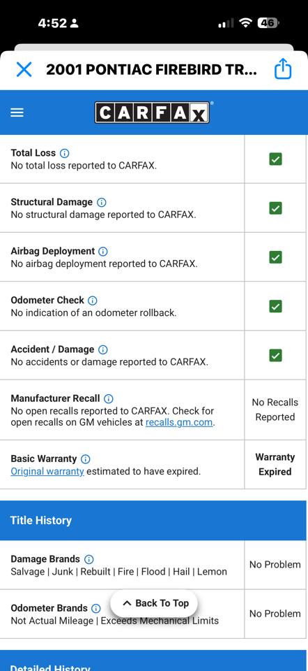 Pontiac Trans Am Coupe 2001
