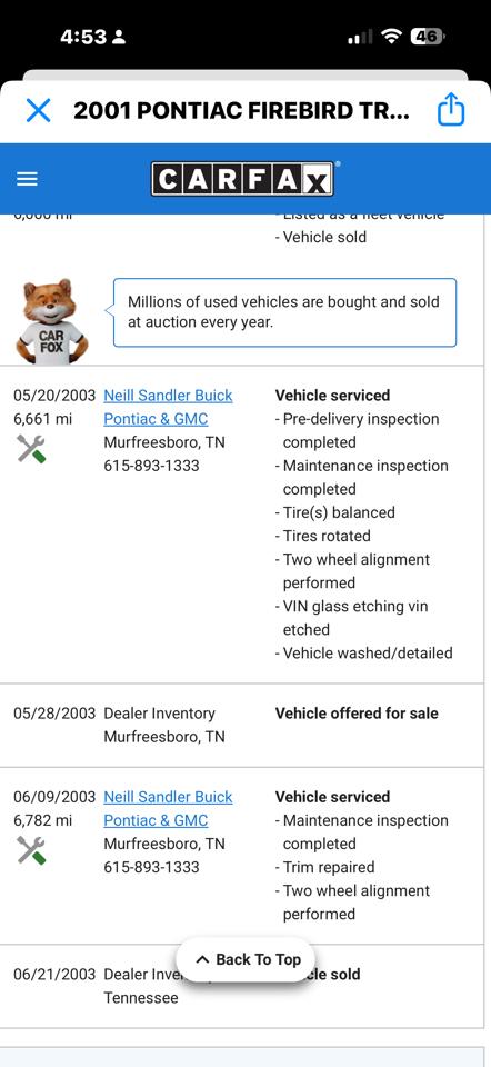 Pontiac Trans Am Coupe 2001
