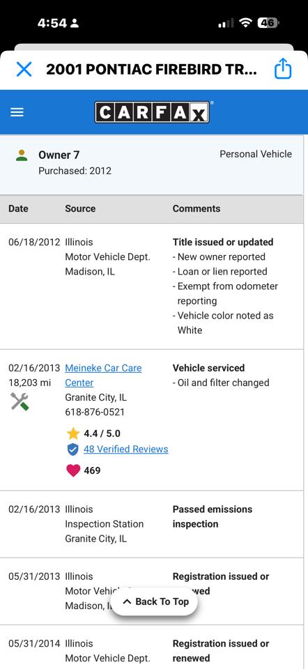 Pontiac Trans Am Coupe 2001