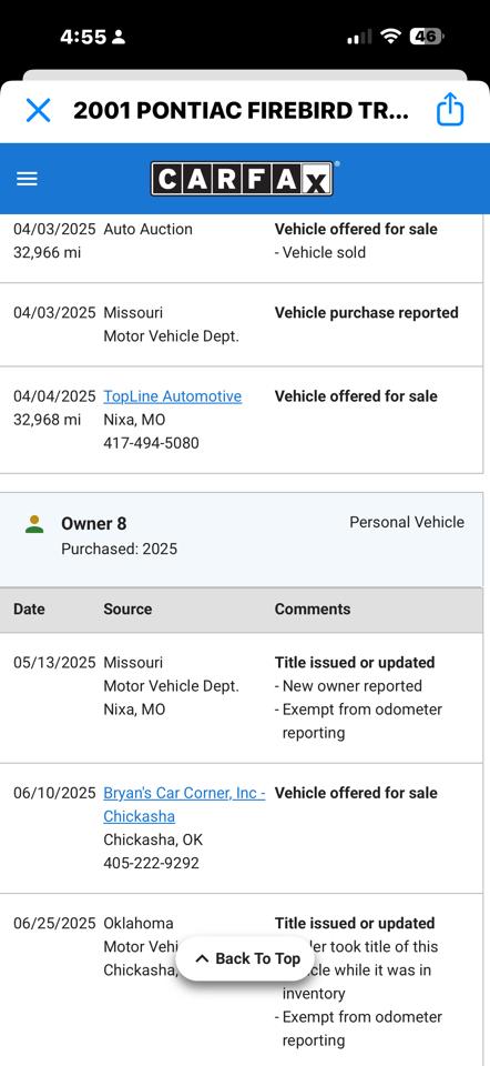 Pontiac Trans Am Coupe 2001