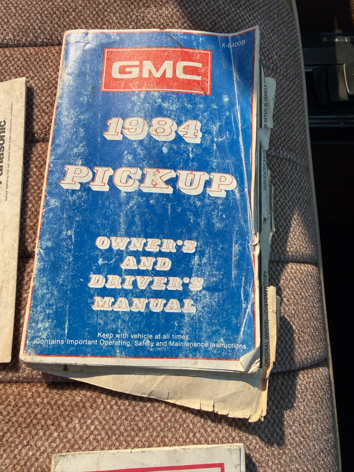 GMC C/K 1500 Regular Cab 4WD 1984