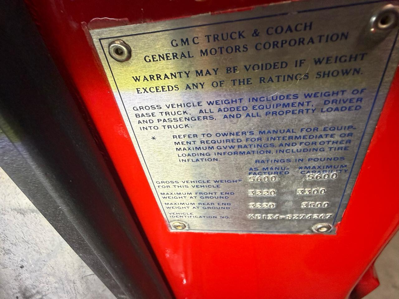 GMC 1/2 Ton Pickups R10/15 Stepside 117.5" WB 1970