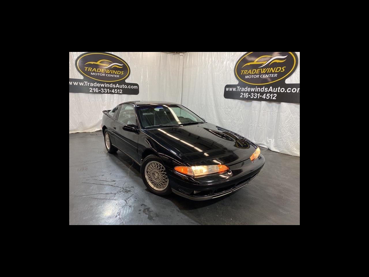 Black 1992 Plymouth Laser Hatchback Front-Wheel Drive Automatic