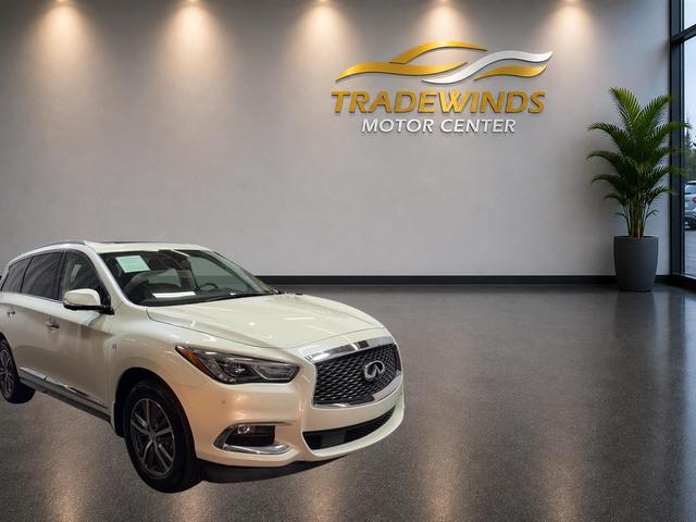 White 2017 INFINITI QX60 SUV / Crossover All-Wheel Drive Continuously Variable Transmission