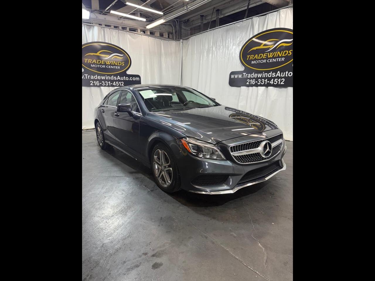 Gray 2016 Mercedes-Benz CLS Sedan All-Wheel Drive Automatic