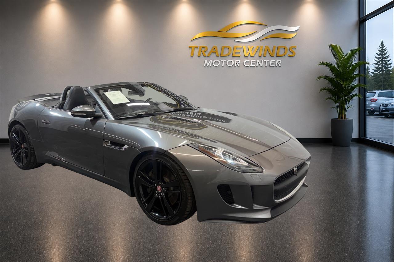 Gray 2017 Jaguar F-TYPE Coupe Rear-Wheel Drive Automatic