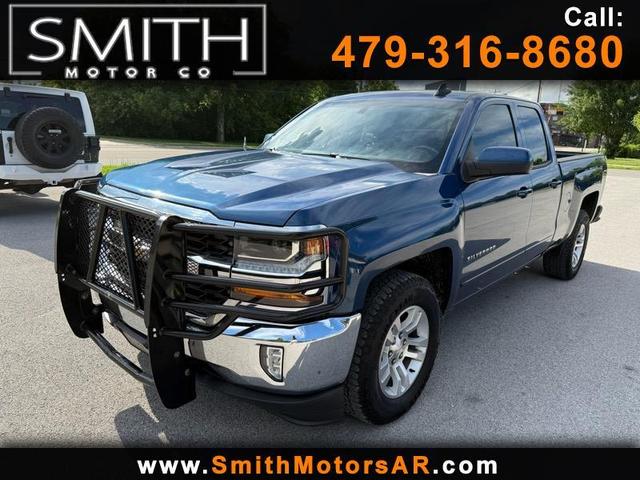 Blue 2016 Chevrolet Silverado 1500 Pickup Truck Four-Wheel Drive Automatic