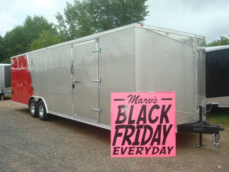 New 2019 Royal Cargo Trailer RWT 8.5'X28'+18" Eclosed Car Hauler for